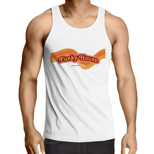 Funky House Retro - Mens Singlet Top