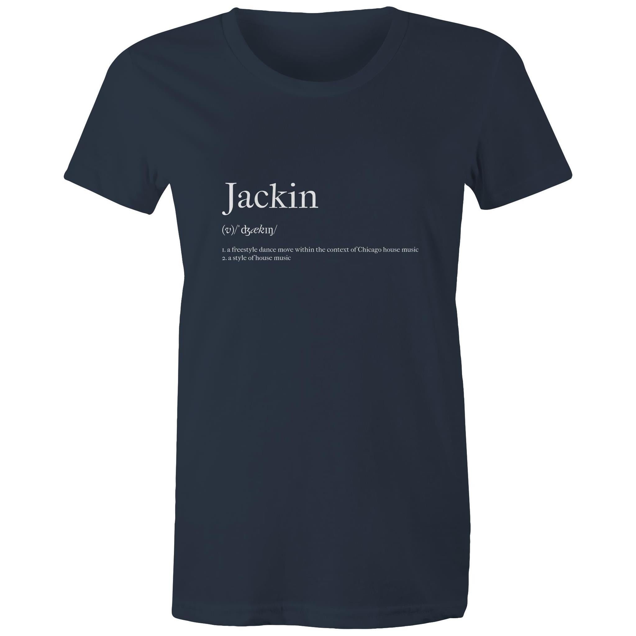 Jackin - Womens Crew T-Shirt