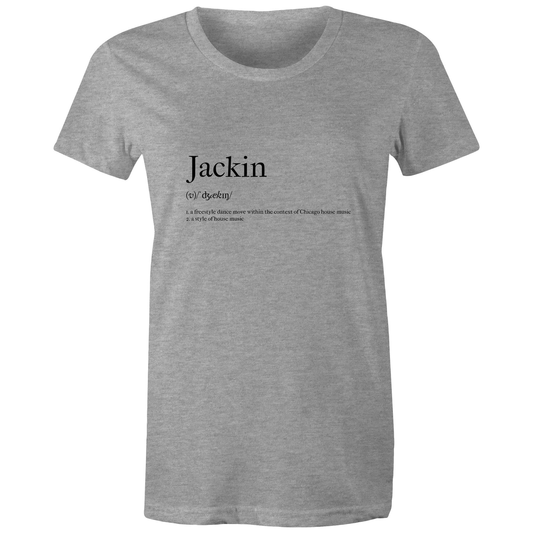 Jackin - Womens Crew T-Shirt