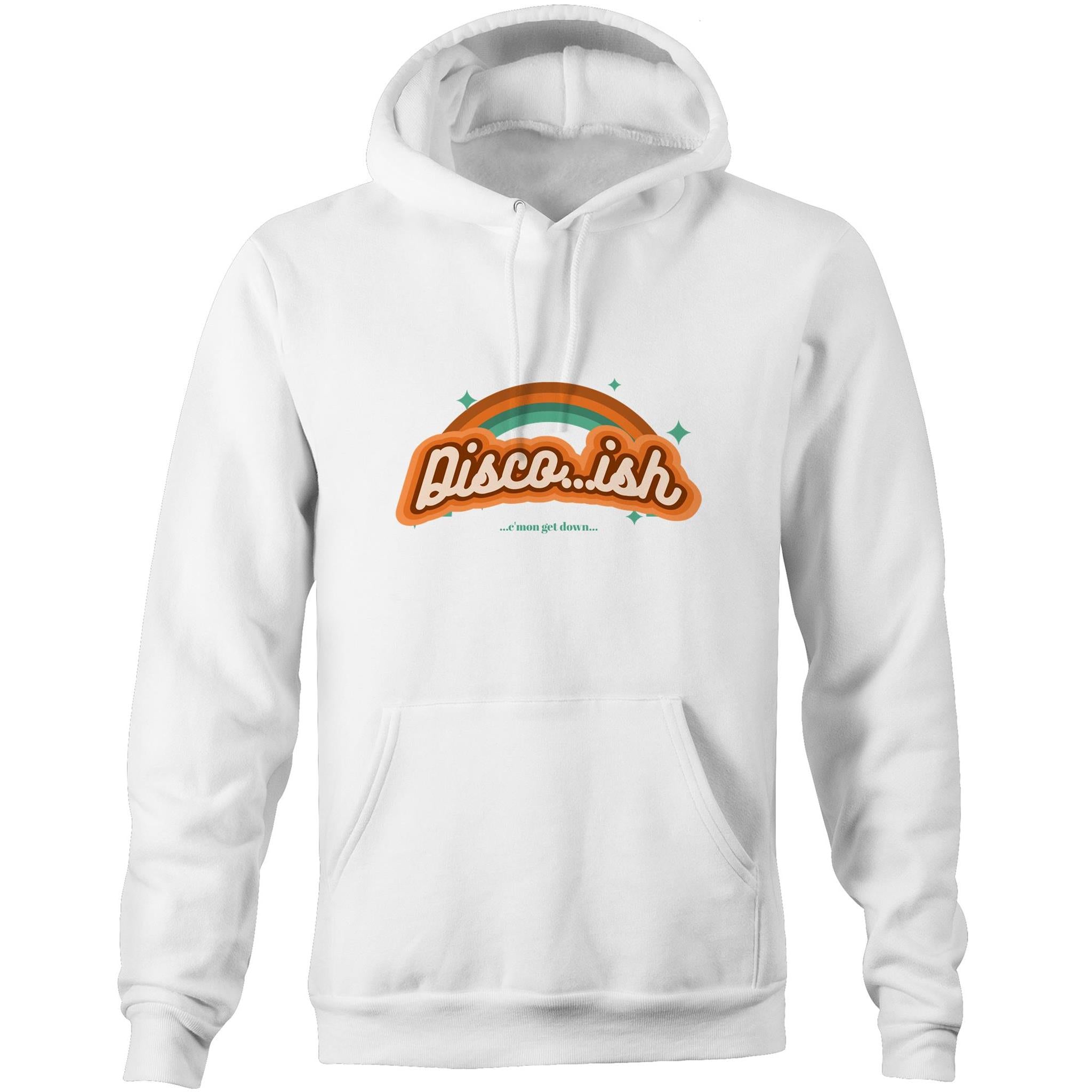 Disco...ish Retro - Pocket Hoodie Sweatshirt