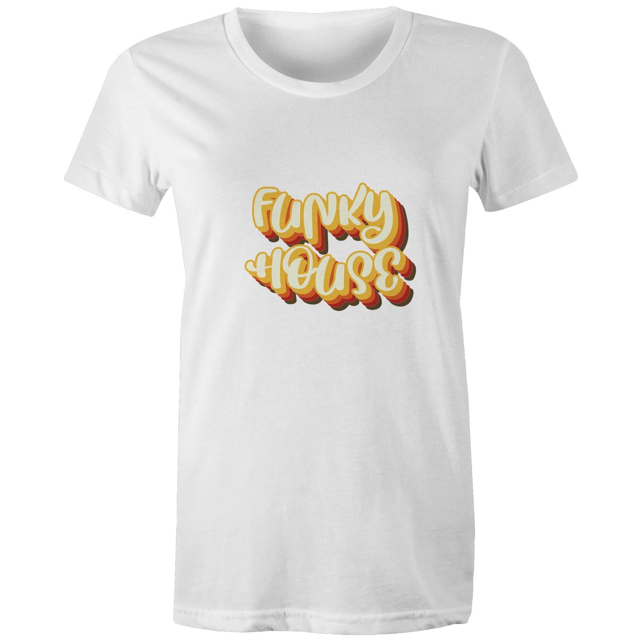 Funky House 70's - Womens Crew T-Shirt