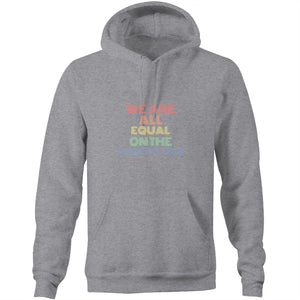 We are allEequal Repeatl - Pocket Hoodie Sweatshirt