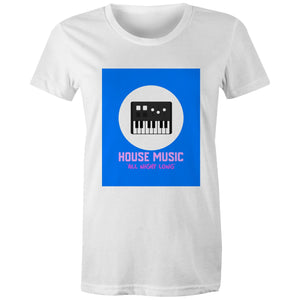 House Synth - Womens Crew T-Shirt