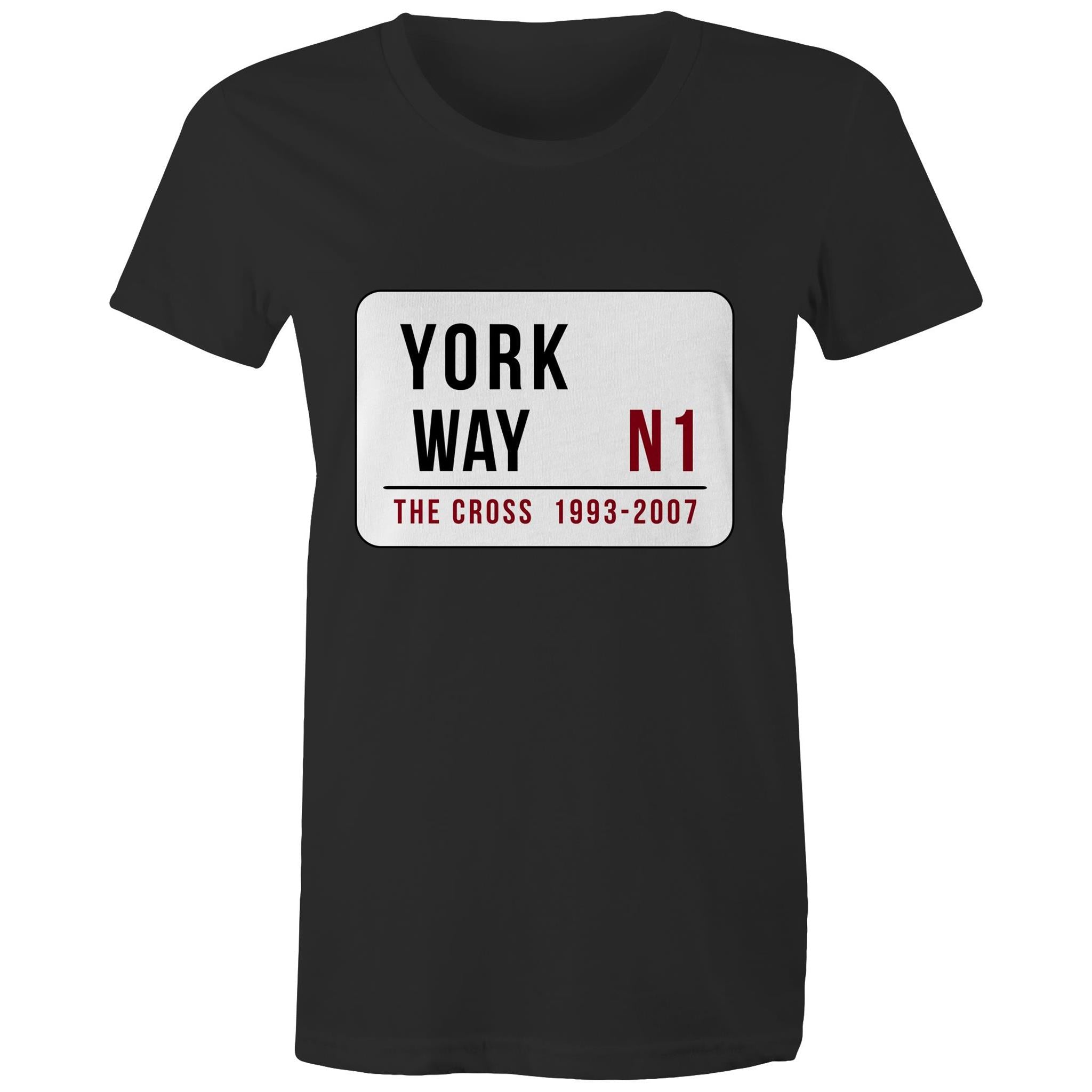 York Way N1- Womens Crew T-Shirt