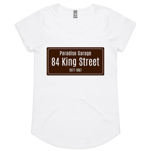 STREETS Paradise Garage - Womens Scoop Neck T-Shirt