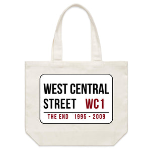 West Central Street WC1 - Shoulder Canvas Tote Bag