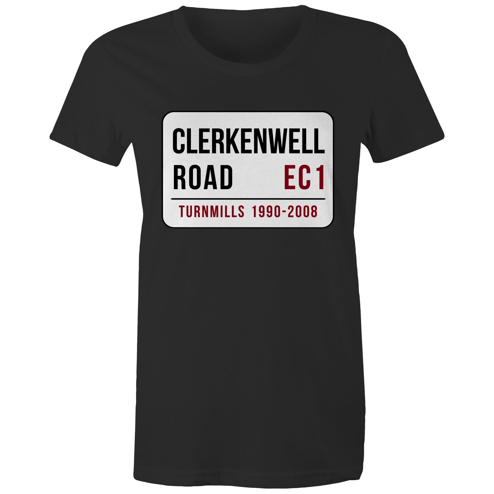 Clerkenwell Road - Womens Crew T-Shirt