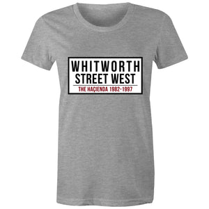 Whitworth Street West - Womens Crew T-Shirt