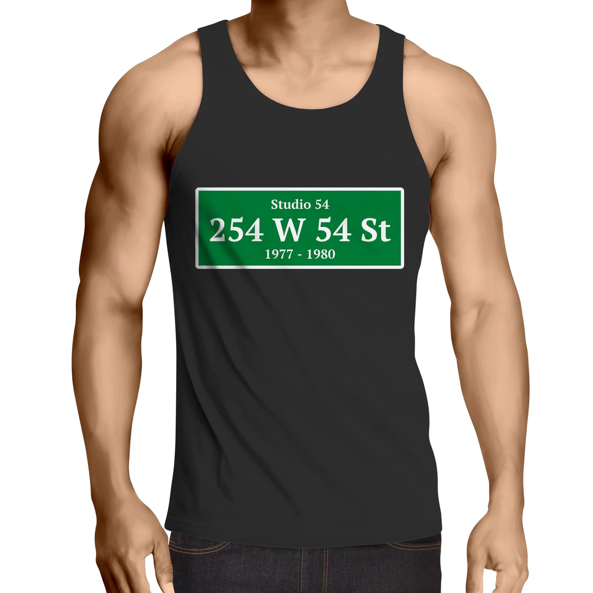 STREETS Studio 54 - Mens Singlet Top