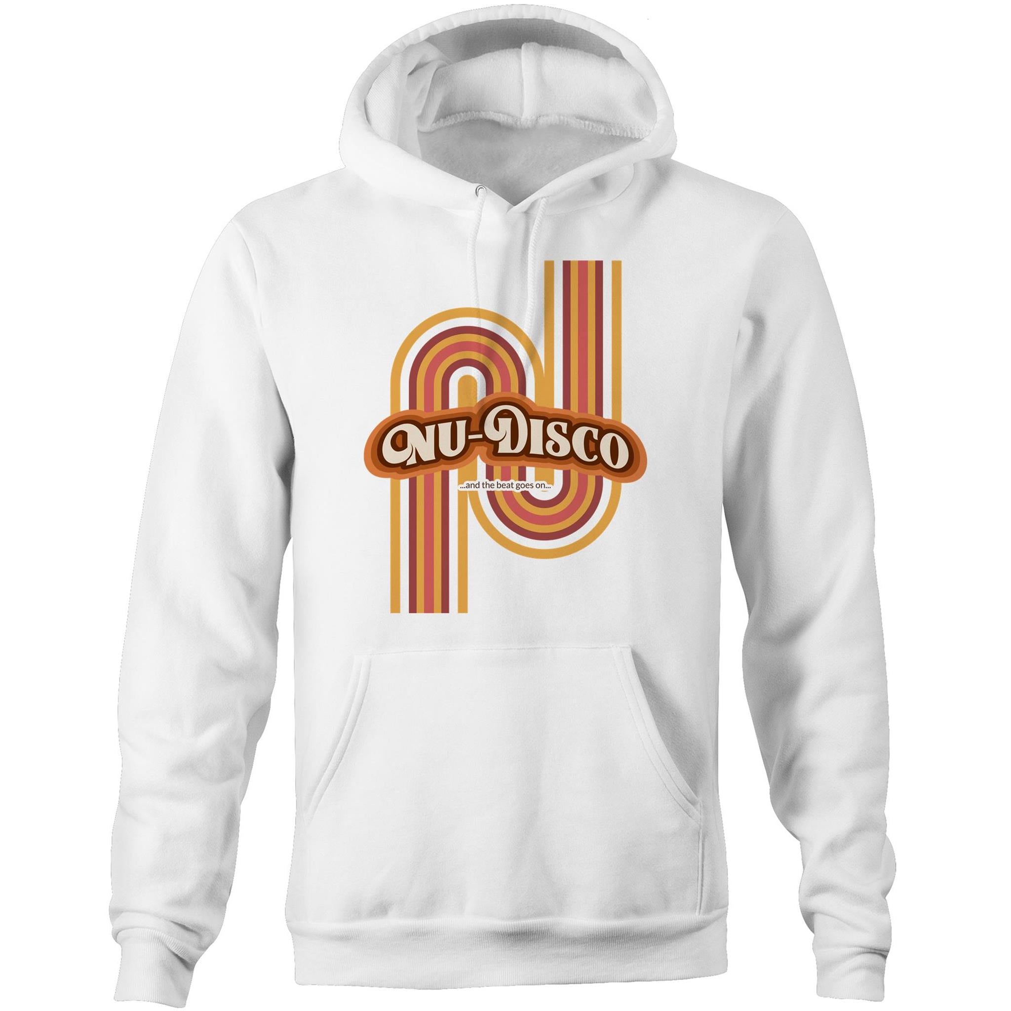 Nu-Disco Retro - Pocket Hoodie Sweatshirt