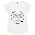 Wish I Didn't Miss You - Womens Scoop Neck T-Shirt