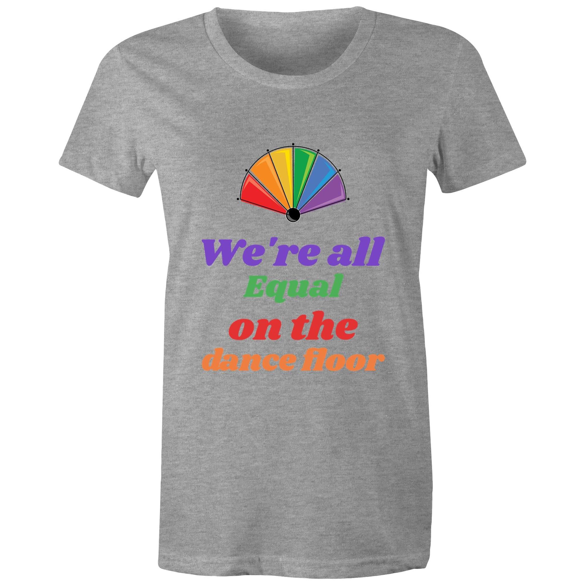 We are all Equal Fan - Womens Crew T-Shirt