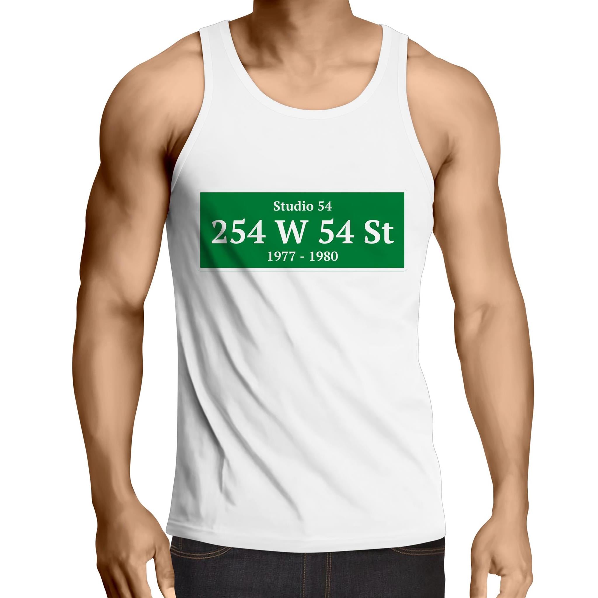 STREETS Studio 54 - Mens Singlet Top