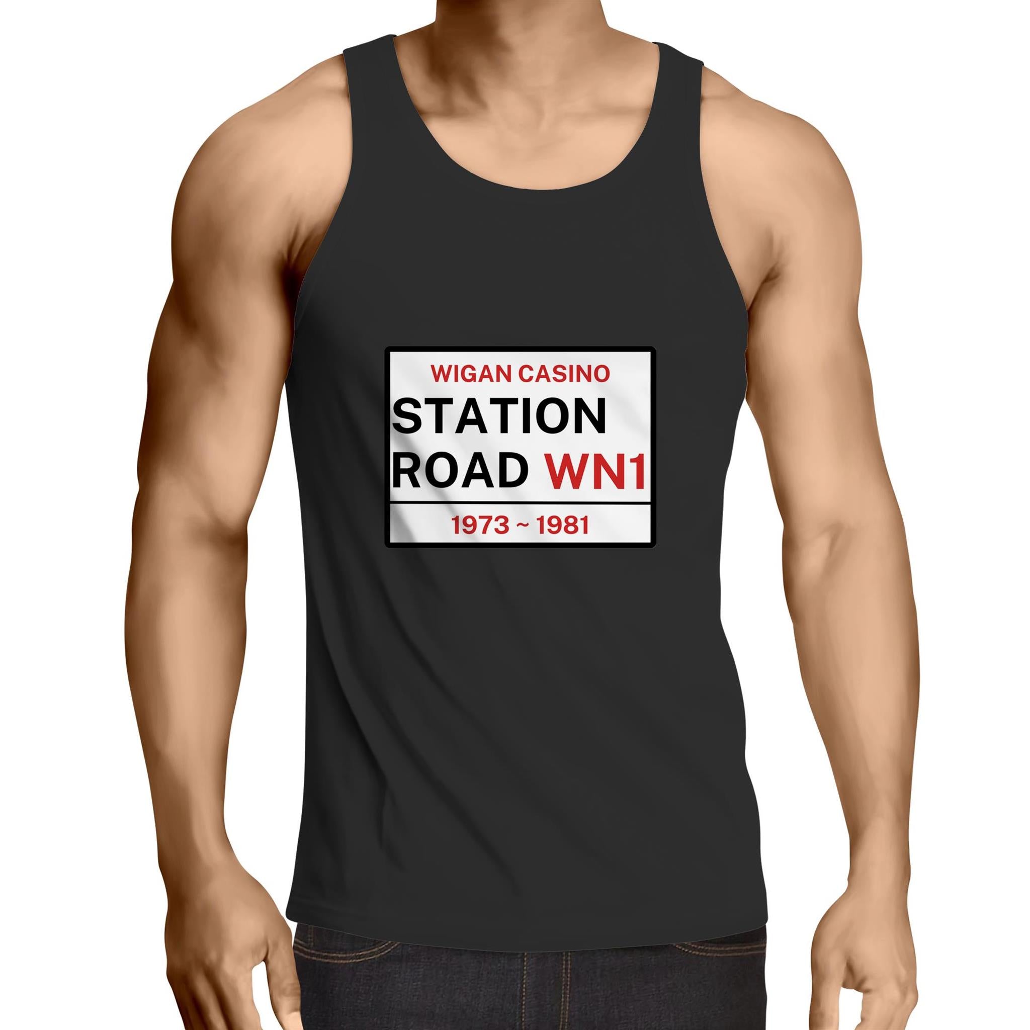 Wigan Casino - Mens Singlet Top