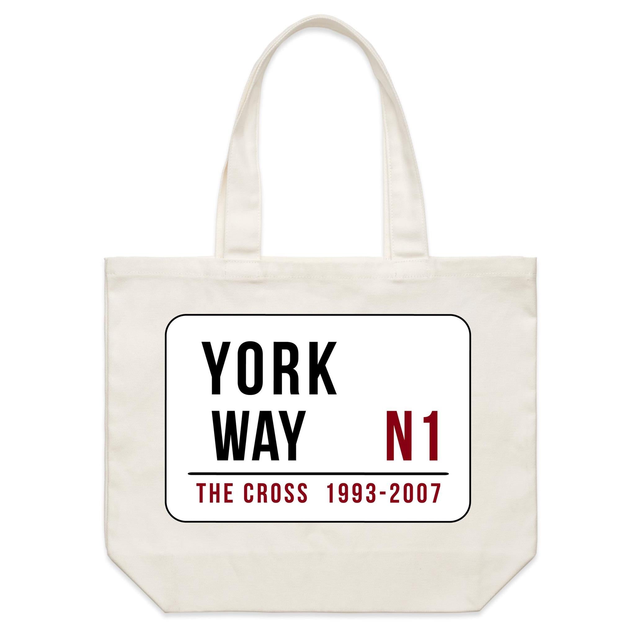 York Way N1 - Shoulder Canvas Tote Bag