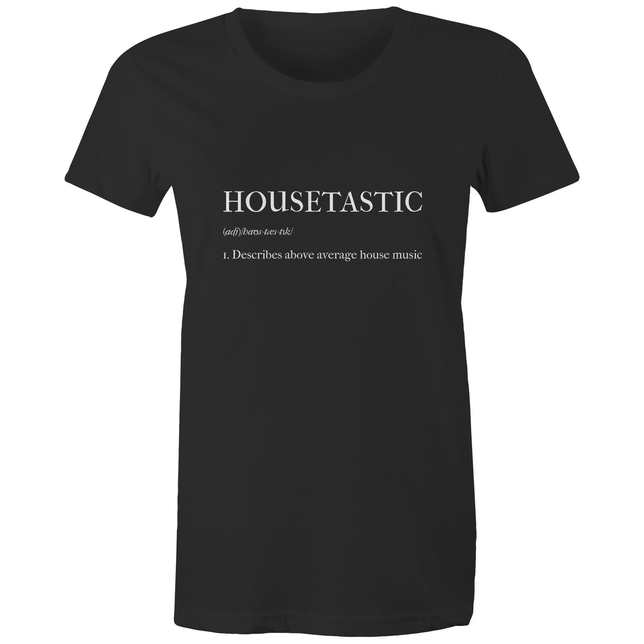 Housetastic - Womens Crew T-Shirt