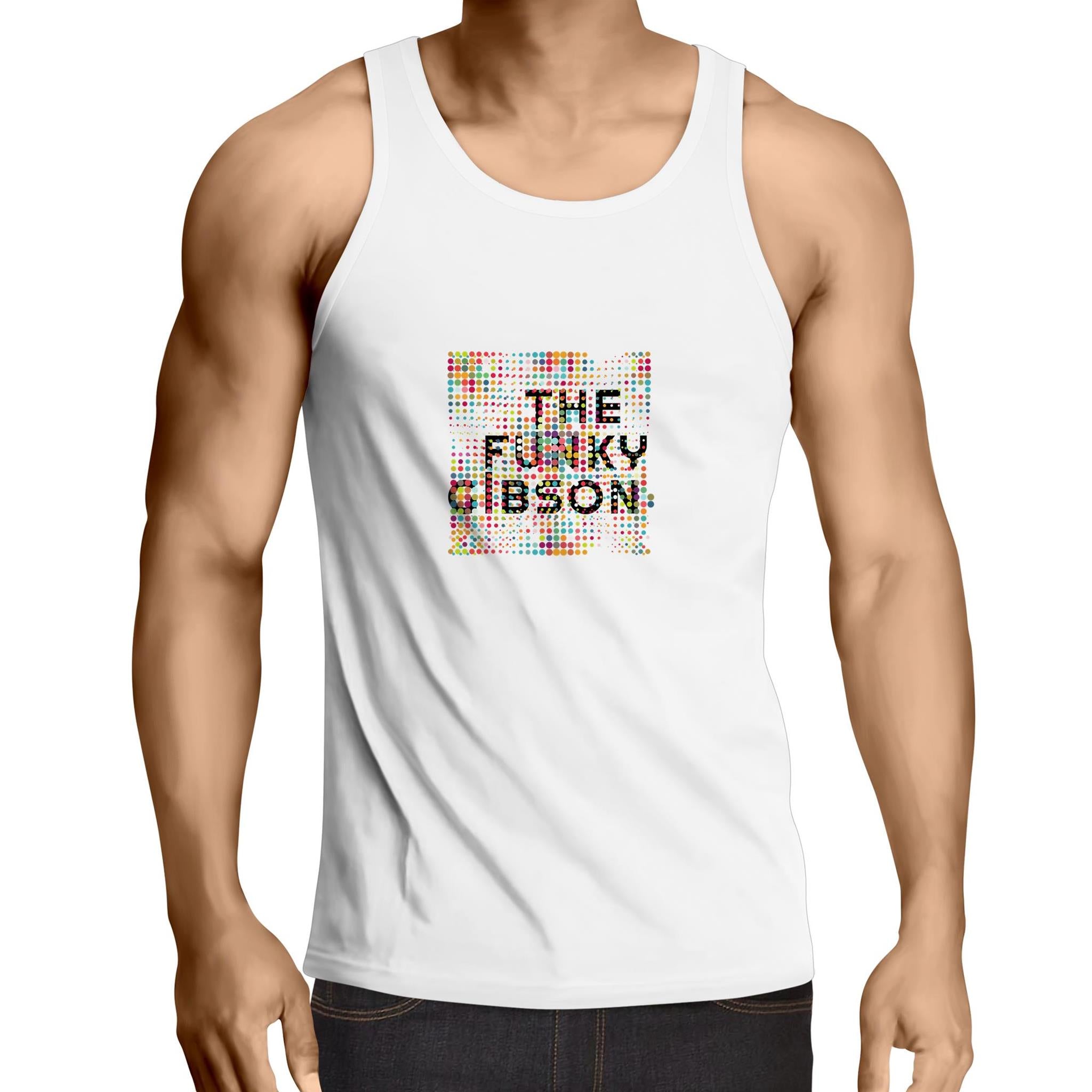 T.F.G. Rainbow  - Mens Singlet Top