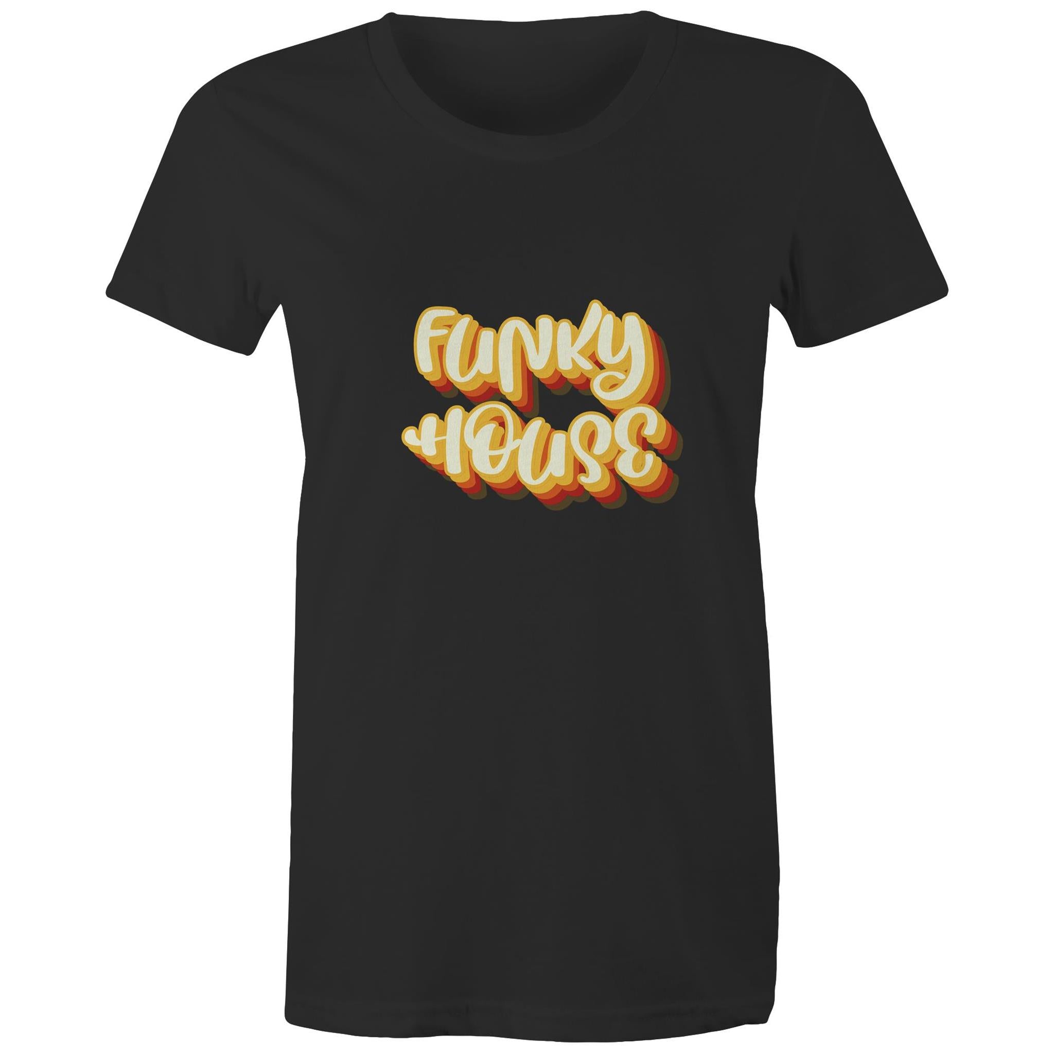 Funky House 70's - Womens Crew T-Shirt