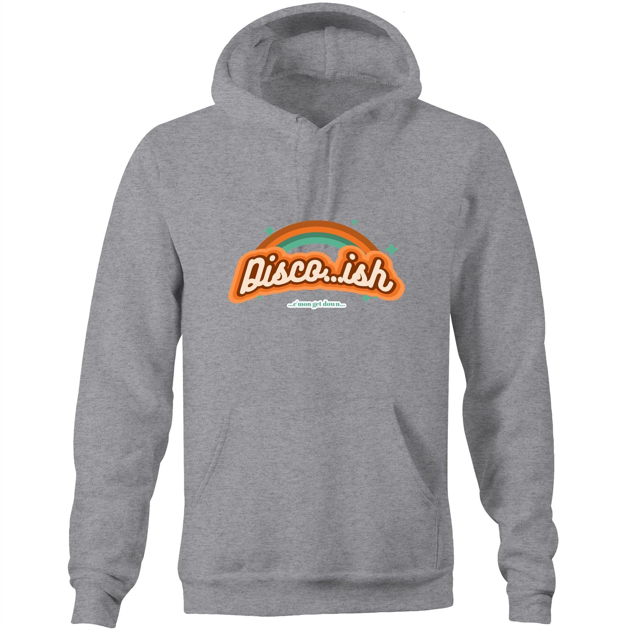 Disco...ish Retro - Pocket Hoodie Sweatshirt