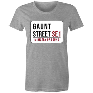 Gaunt Street SE1 - Womens Crew T-Shirt